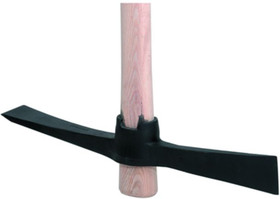 Pioche � taillants long - manche en fr�ne 110cm long, poids t�te 2.8kg
