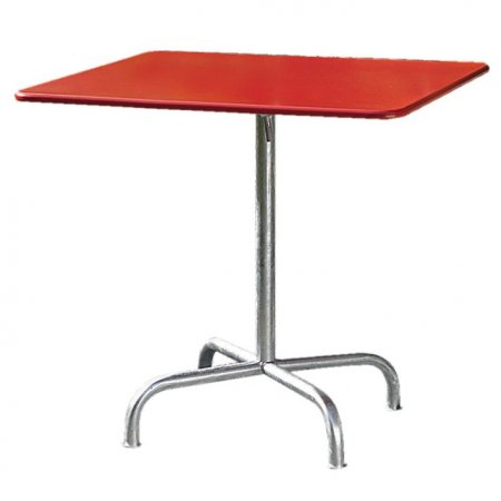 Table Rigi Schaffner  - 140x80 plateau rouge