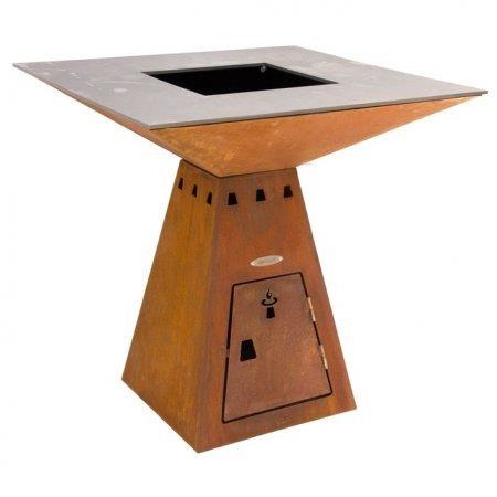 Foyer-barbecue Cube M Basic 81x81cm - Remundi 801009