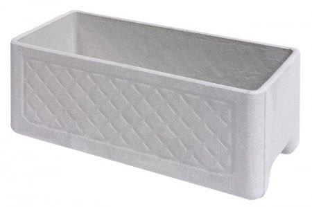 Balconia D�cor 80 cm - blanc-gris