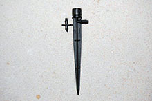 Shrubbler 360� 1 entr�e - pique 12 cm. cann. 4 mm.