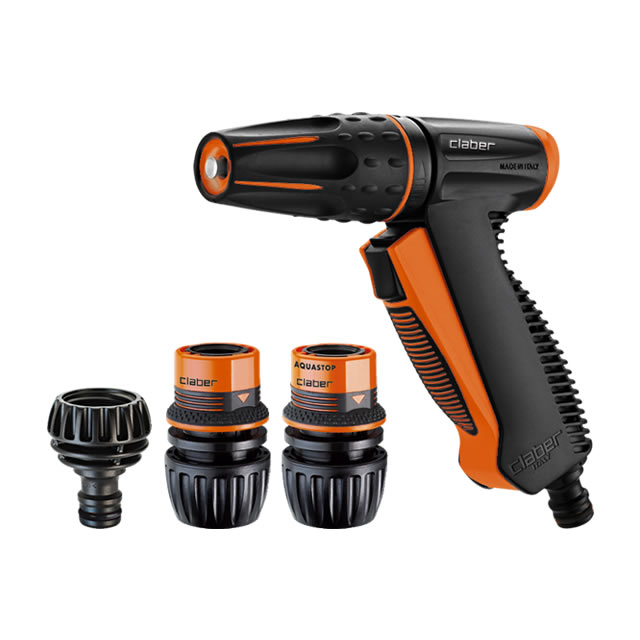 Lance d�arrosage r�glable - avec raccords tuyau kit