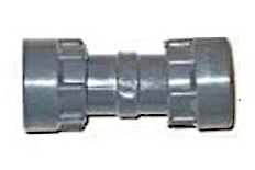 Raccord droit 1 F - F - vis de rappel Dura