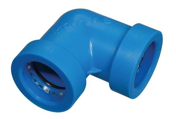 Coude Blu-Lock  - � 24 mm. x 24 mm