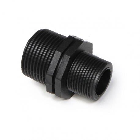 Raccord � visser PP - 1 M  x  3/4 M