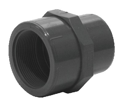 Raccord � visser PP - 3/4 F  x  1 F O-Ring
