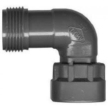 Coude 90�  1 M - F - vis de rappel Dura