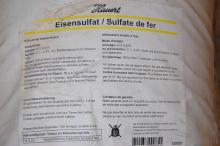 Sulfate de fer - 25kg