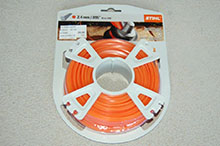 Fil Stihl carr� orange - 2,4mm    41 ml