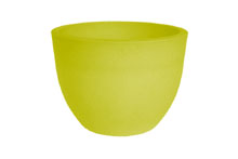 Pot pour plantes, lumineux,plastique - Orione Fluo, Vert, 30cm� 22 cm H