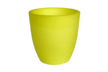 Pot pour plantes, lumineux,plastique - Orione Fluo alto, Vert, 40cm� 40cm H