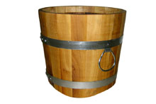 Cuveaux � plantes en bois - Acacia brun clair, 60cm� 51cm H