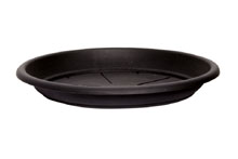 Soucoupe plastique - Coste, Anthracite, 30cm�
