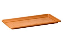 Soucoupe plastique - MaxiImpruneta, 74x34cm 4,5cm H