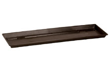Soucoupe plastique - Extra GrandeBrune, 60x18cm 30mm H