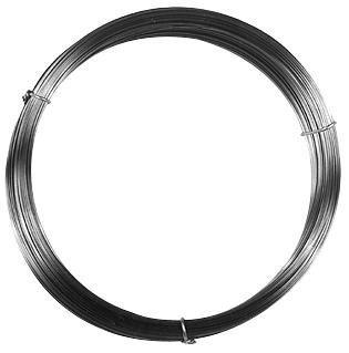 Fil de fer galvanis� - rouleaux � 5kg, 2,5mm �paisseur, 130m long.