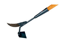 Coupe-bordures - 2 lames acier,coupe-bordure et feuillard, manche 135cm long