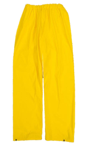 Pantalon de pluie L - jaune