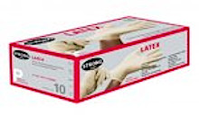 Gants latex - taille 9-10 100pc