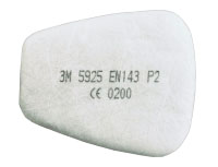 Pr� - filtre P2     /paire - pour masque 3M  6000 