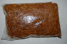 Elastique 10x1.2 mm - brun, env. 21�000 p. / kg