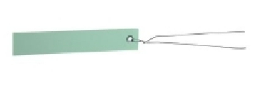 Etiquette � suspendre 100x18mm - 250pc vert