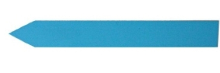 Etiquette � planter 100x16mm - 500pc bleu