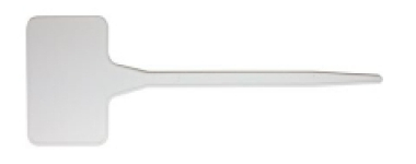 Etiquettes � planter 30cm - 100pc blanc